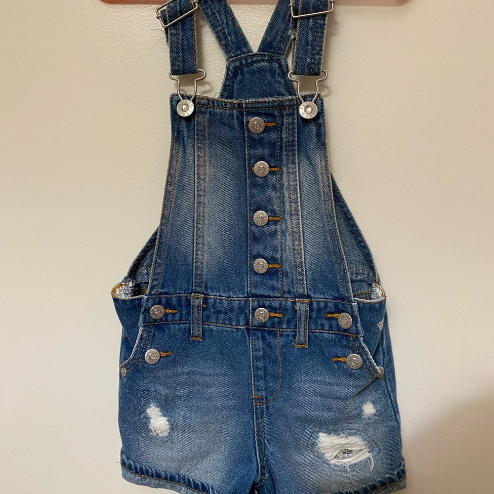 Little Girl Guess Overalls